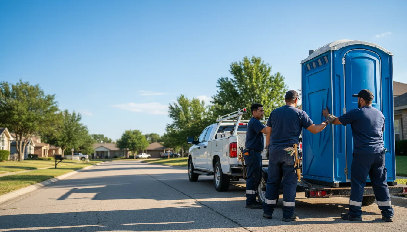 Portable Toilet Rental in Rush Center, KS near me